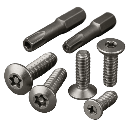 Проверка размеров антивандального крепежа