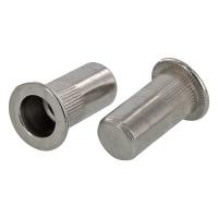 Рекомендуем купить Заклепка М10x37 закрытая с внутренней резьбой, насечками и цилиндрическим бортом, нерж. сталь A2