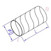 Купить воздуховод круглого сечения спирально-навивной оптом | ПРОТОРГ