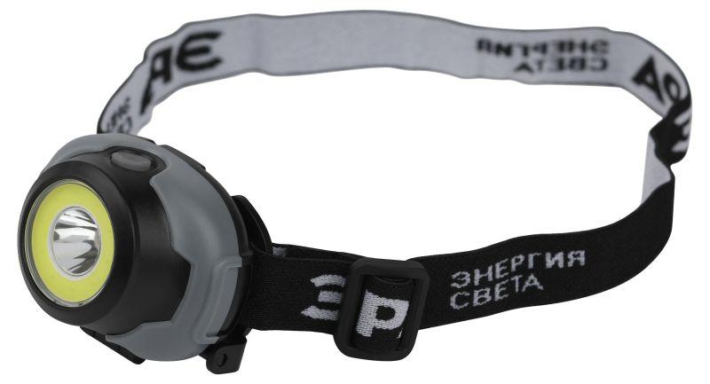 Рекомендуем купить Фонарь налобный светодиодный GB-710 "Криптон" на батарейках 3 режима 5Вт СОВ 3хААА ЭРА Б0052752