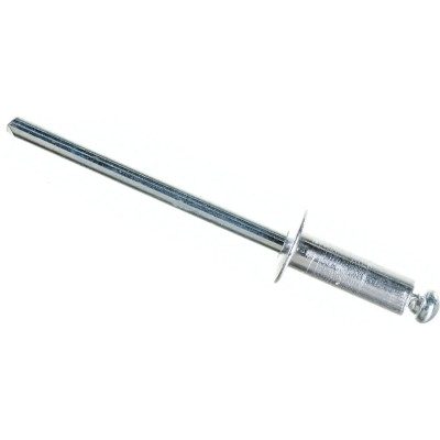 Рекомендуем купить Заклепка вытяжная открытая 4.8x10 со стандартным бортом, алюминий / алюминий