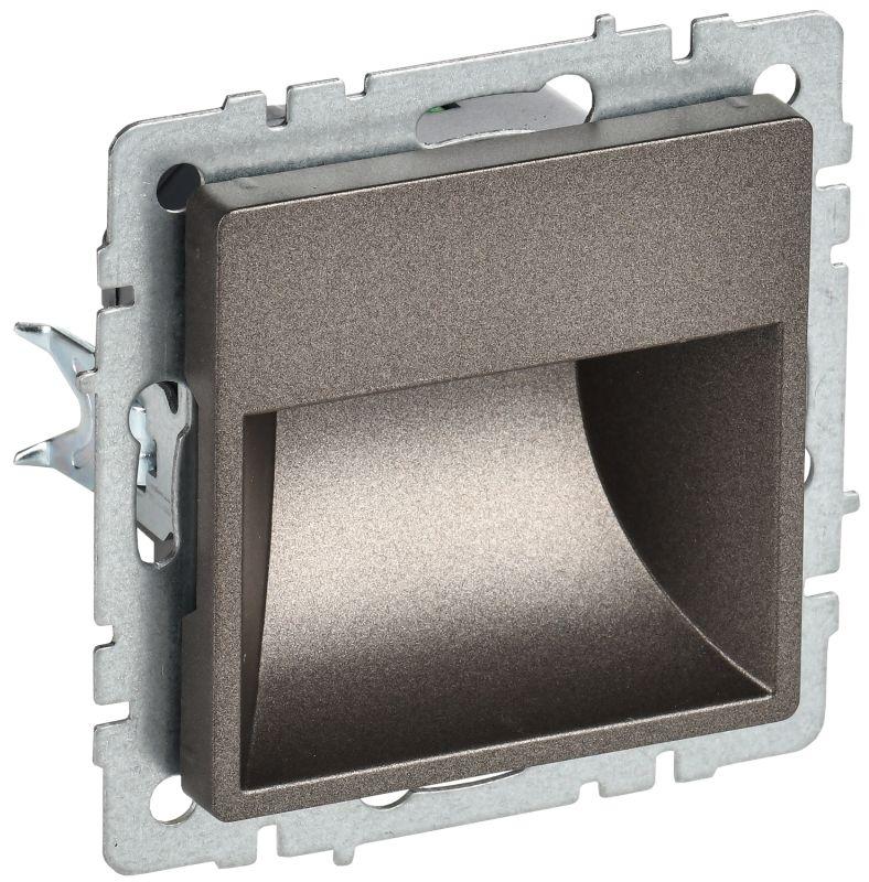 Рекомендуем купить Подсветка светодиодная BRITE встраив. ПЛ20-БрТБ бр. IEK BR-FL20-K45