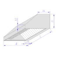 Купить зонт приточно-вытяжной пристенный тип 2 оптом | ПРОТОРГ