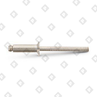 Заклепка вытяжная ISO 15984 5x14 с потайным бортом, нерж. сталь A2 / нерж. сталь A2 - №2