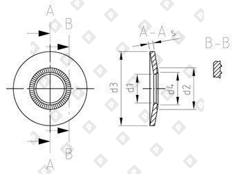 NFE 25-511 A2 5X16X1,2 - №3