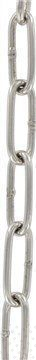 Цепь длиннозвенная DIN 763 10х65, нерж. сталь A4 - №3