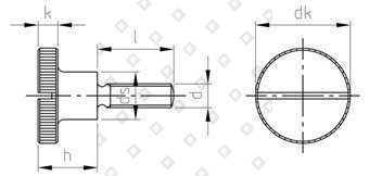 DIN 465 AISI 303 M 4X10 - №4