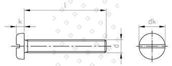 DIN 85 1.4571 M 6X25 - №4
