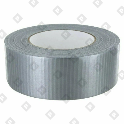 Скотч ПВХ армированный 50 мм, серый - №1