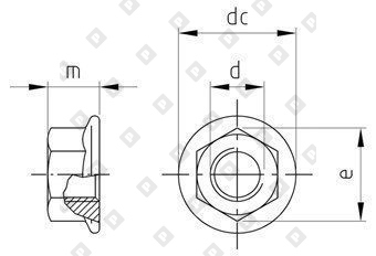 DIN 6923 A2 M 12 - №4
