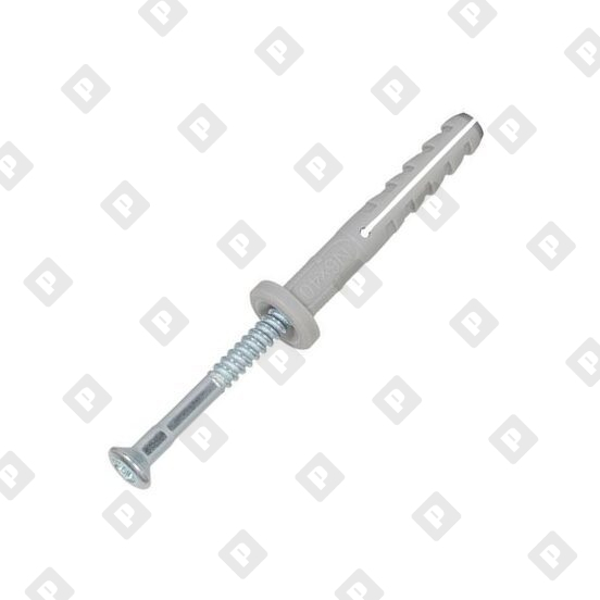 Гвоздевой дюбель fischer N 8x80/40 F с цилиндрическим бортиком - №1