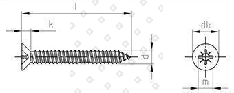 DIN 7982 A4 C 5,5X22 Z - №4
