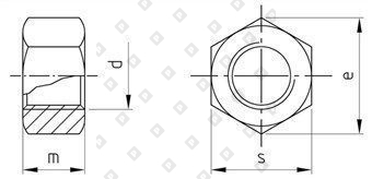ISO 4032 A4-70 M 20 - №4