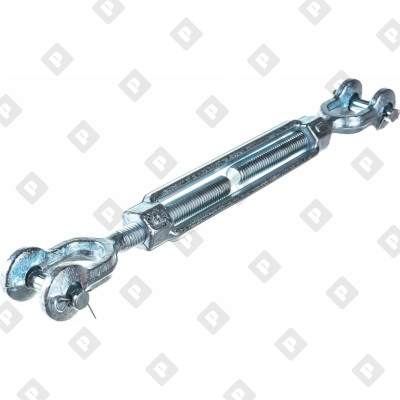 Талреп DIN 1480 М30 вилка-вилка, оц. сталь - №1