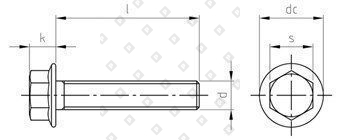 DIN 6921 M 10X65/65 A2 - №4