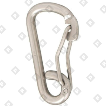 Карабин зацепной «страховочный» ART 8305 8x81, нерж. сталь A4 - №3