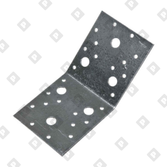 Крепежный уголок под 135 градусов KUS 70x70x55x1.5 мм, оц. сталь - №1