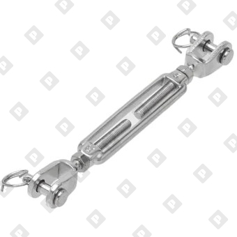 Талреп вилка-вилка открытый ART 8339 M5, нерж. сталь  А4 - №1