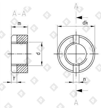 DIN 546 AISI 303 M 2,5 - №4