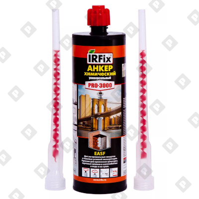Универсальный химический анкер IRFix PRO-3000 EASF, 410мл - №1