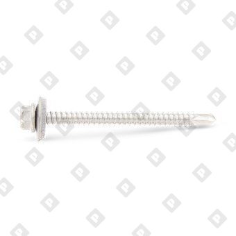 DIN 7504 A2 K 5,5X30 уплотн. шайба 16мм - №2