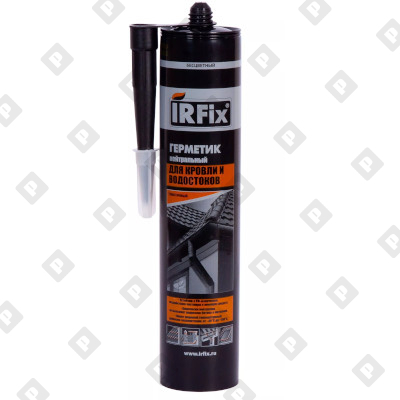 Герметик IRFix для кровли и водостоков нейтральный "Бесцветный", 310 мл - №1