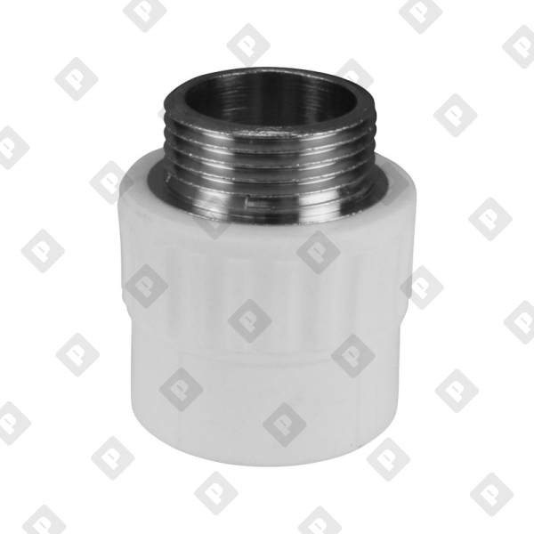 Муфта полипропилен Valfex латунная резьба 32х1" НР - №1