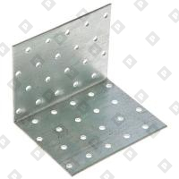 Уголок крепежный равносторонний KUR 100x100x500x1.5 мм, оц. сталь - №1