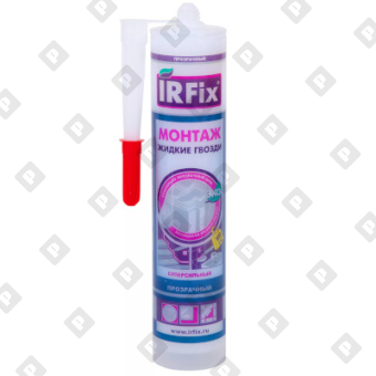 Жидкие гвозди IRFix МОНТАЖ "Бесцветный", 310 мл - №1