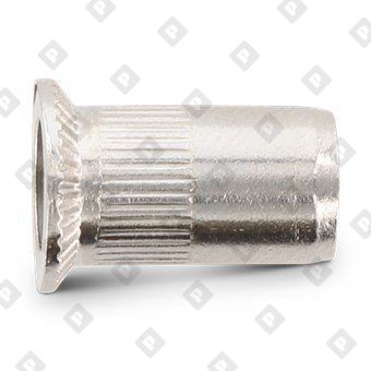 Заклепка-гайка ART 1023 M10x21 с потайным бортиком, с насечками, нерж. сталь А2 - №2