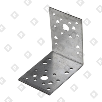 Крепежный уголок KU 70x70x55x2 мм, оц. сталь - №1