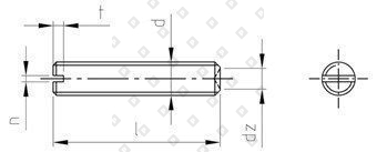 DIN 438 A4 M 8X18 - №4