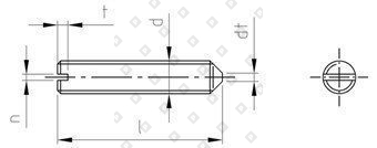 DIN 553 A4 M 8X20 - №4