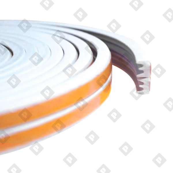 Уплотнитель типа Е, белый, 2х75 м - №1