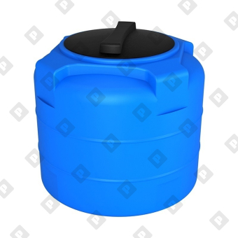 Емкость ЭкоПром для воды полиэтиленовая 100 л (0,1 м3) вертикальная - №1