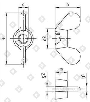 DIN 315 A4 M 16 - №4