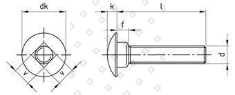 DIN 603 M 6X150/150 A4 - №4