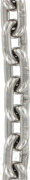 Цепь короткозвенная DIN 766 Ø5x18.5, нерж. сталь A4 - №2