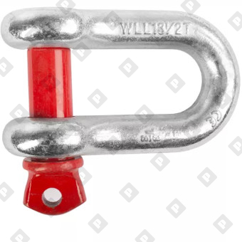 Скоба такелажная прямая G-210 55 т, кл. пр. 8 - №3