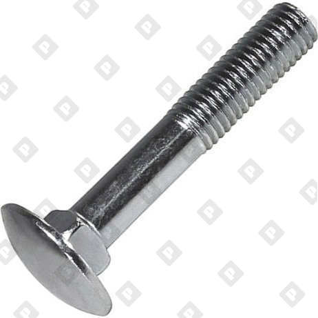 Болт DIN 603 M12x150 кл. пр. 8.8, оц. сталь, шт - №1