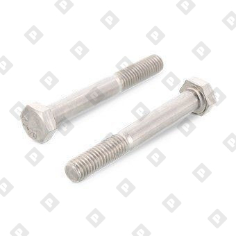 Болт DIN 931 M10x18 с шестигранной головкой и неполной резьбой, нерж. сталь A2 - №1