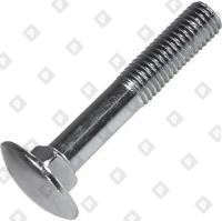 Болт DIN 603 M5x40 кл. пр. 4.6, оц. сталь, кг - №1