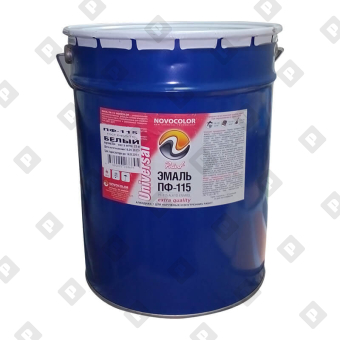 Эмаль ПФ-115 светло-серая (25 кг) - №1